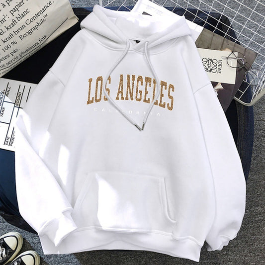 Sudadera Mujer con estampado Los Angeles, California